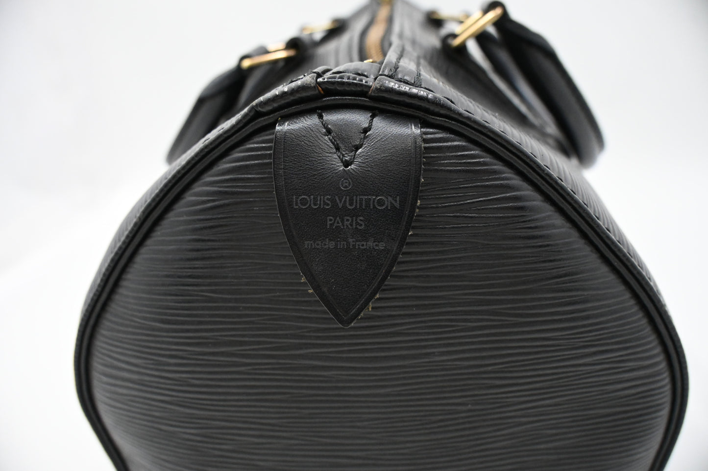 Louis Vuitton Speedy 30 in Black Epi Leather