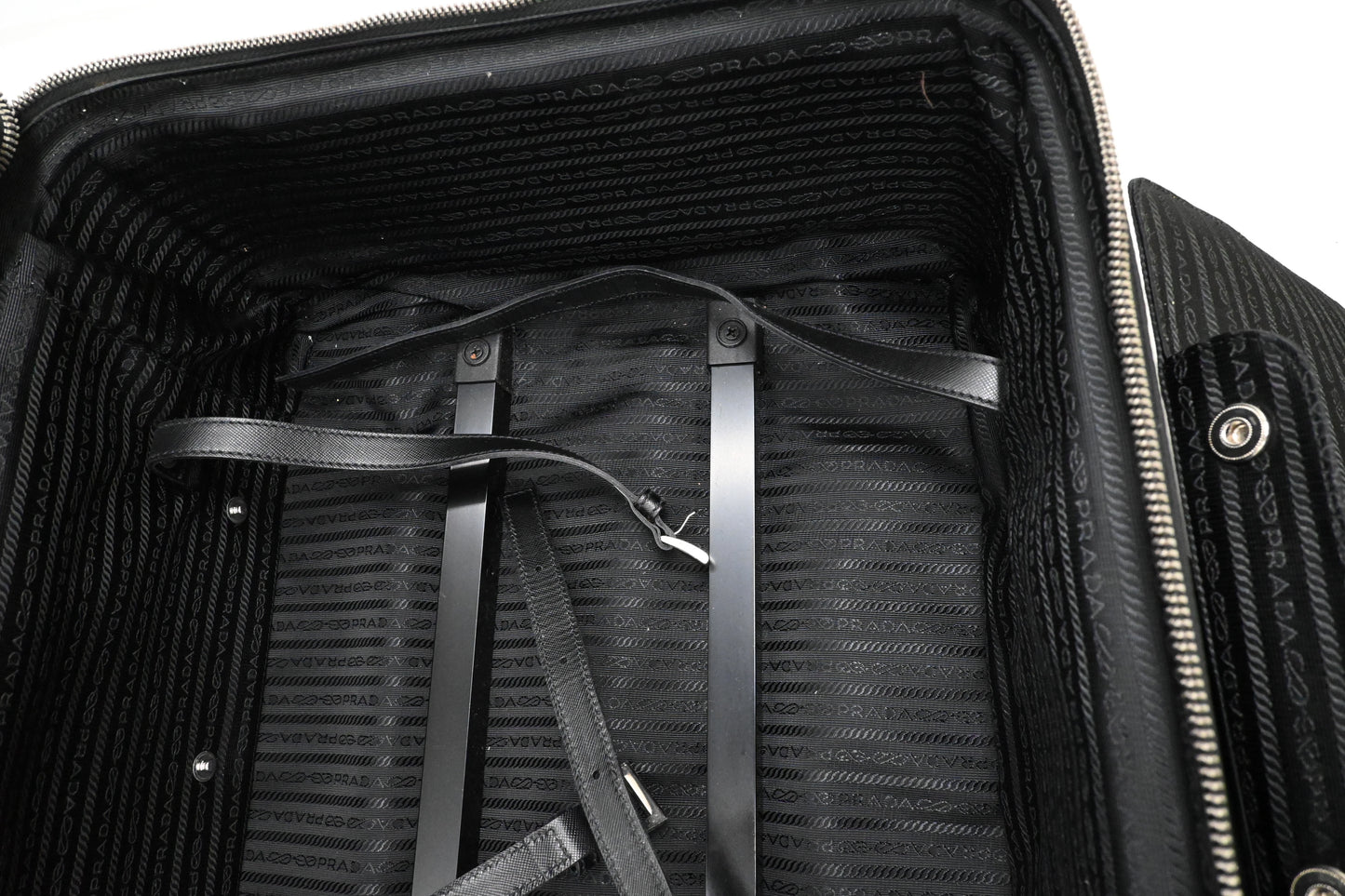 Prada Luggage in Black Nylon