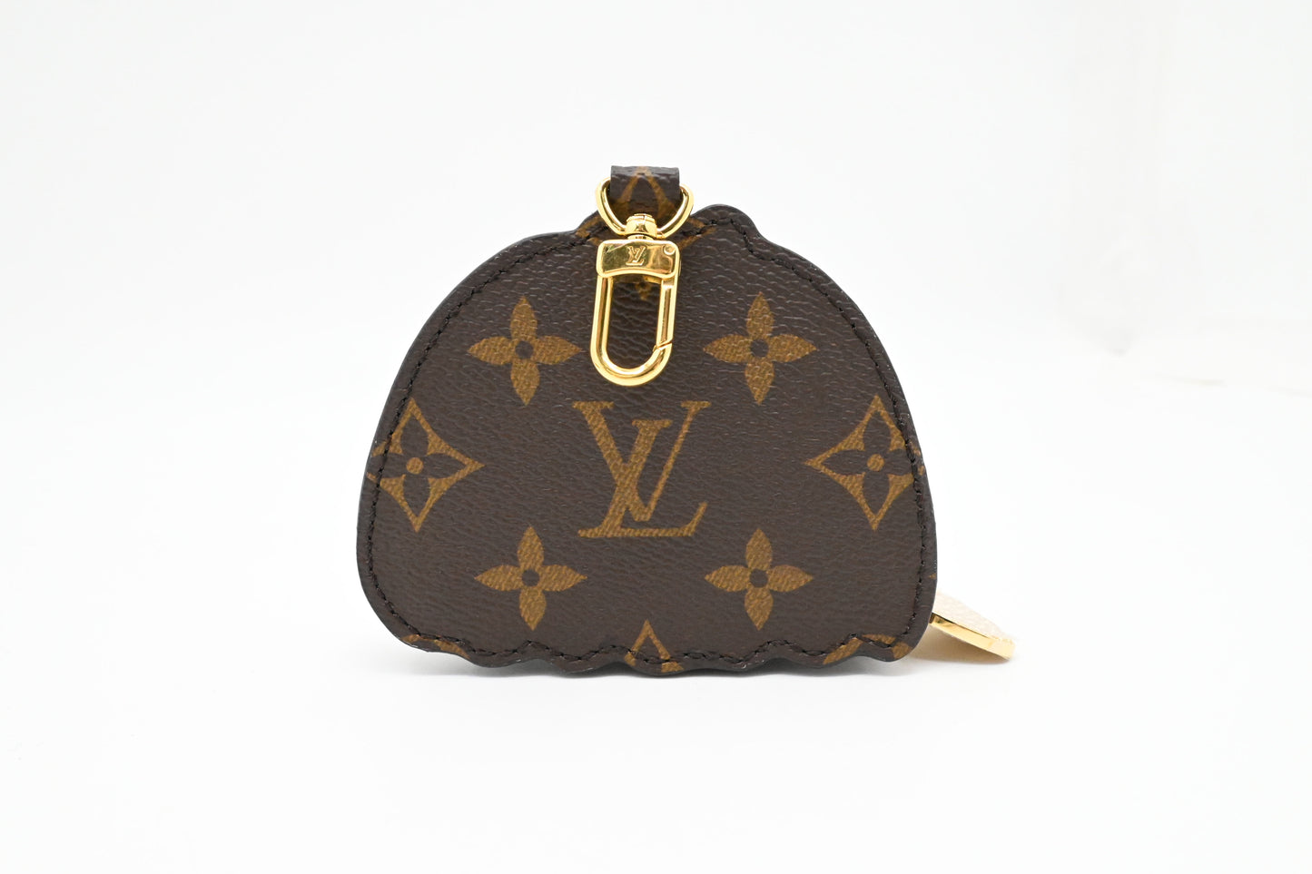 Louis Vuitton x Yayoi Kusama Pumpkin Key Case in Blue and Yellow Canvas