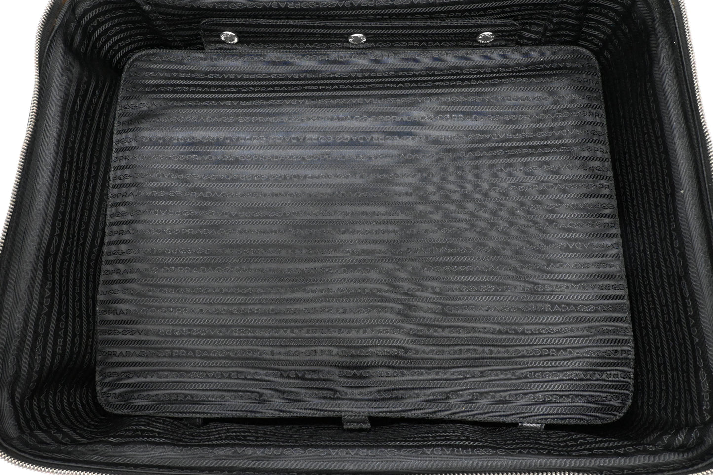 Prada Luggage in Black Nylon
