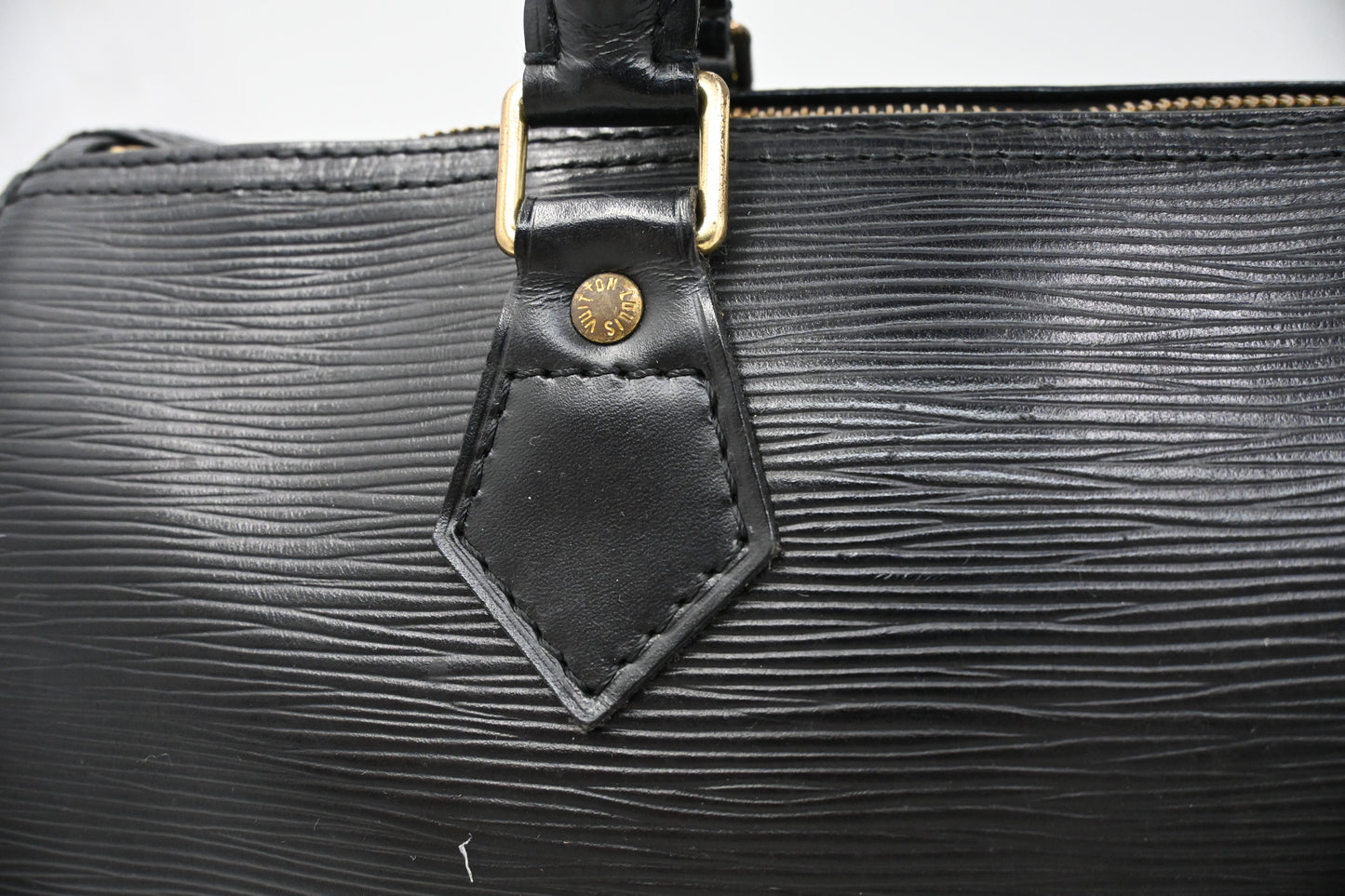 Louis Vuitton Speedy 30 in Black Epi Leather