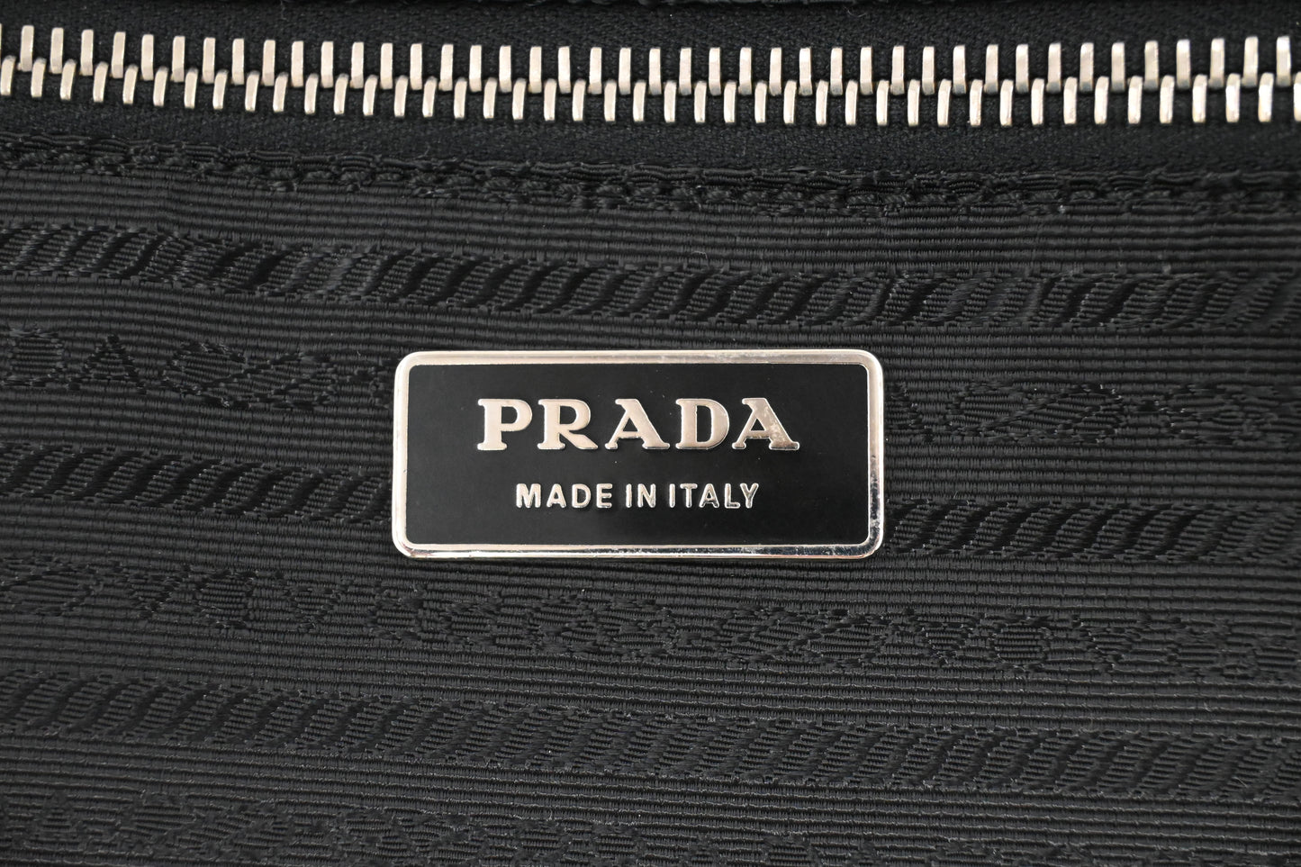 Prada Luggage in Black Nylon