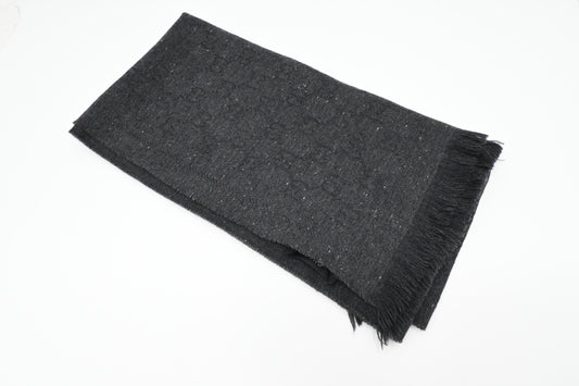 Gucci Scarf in Gray Wool