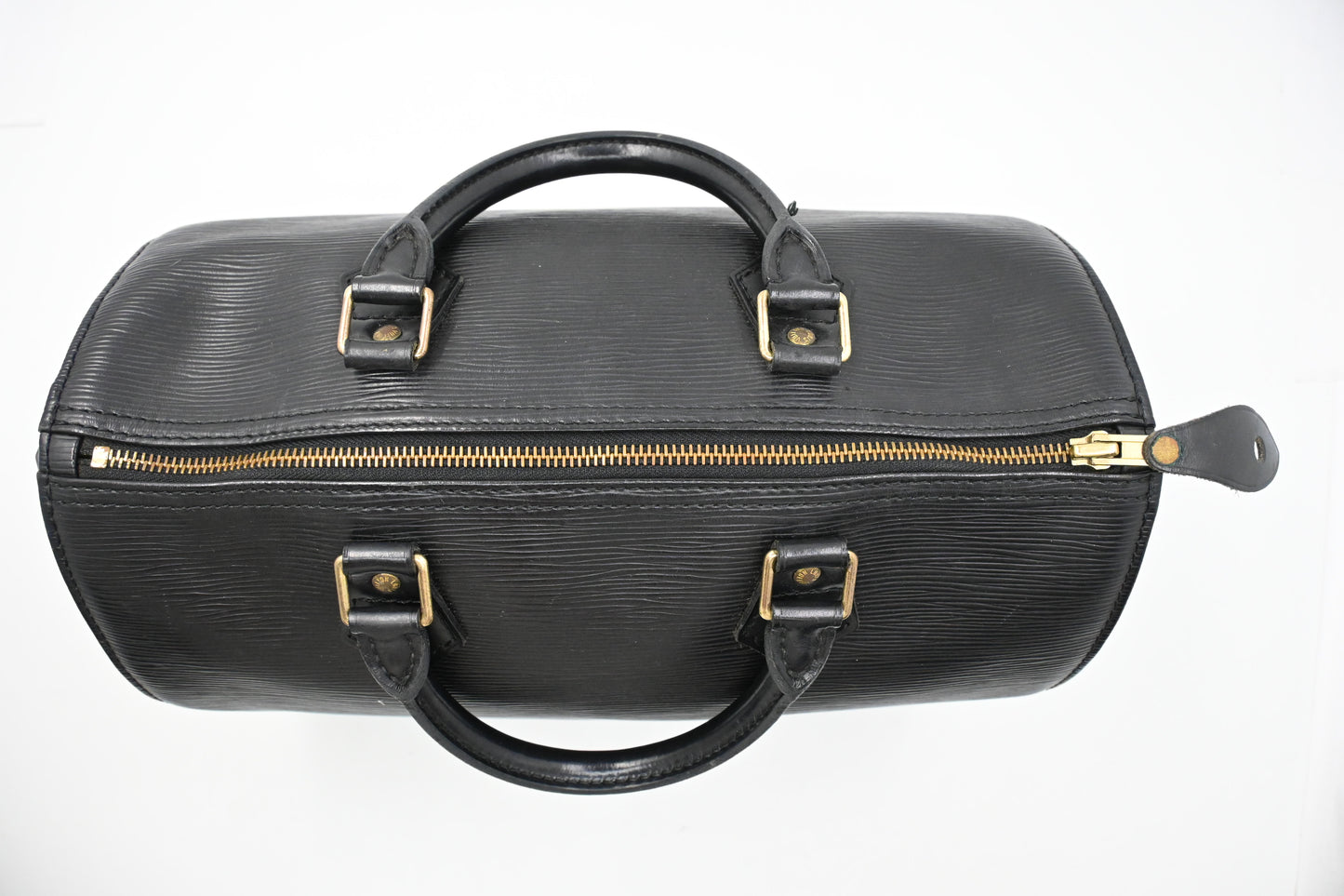 Louis Vuitton Speedy 30 in Black Epi Leather