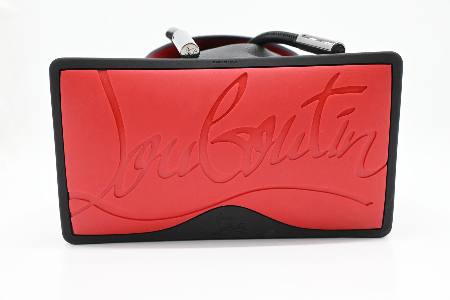Louboutin Backpack in Black Studded Leather