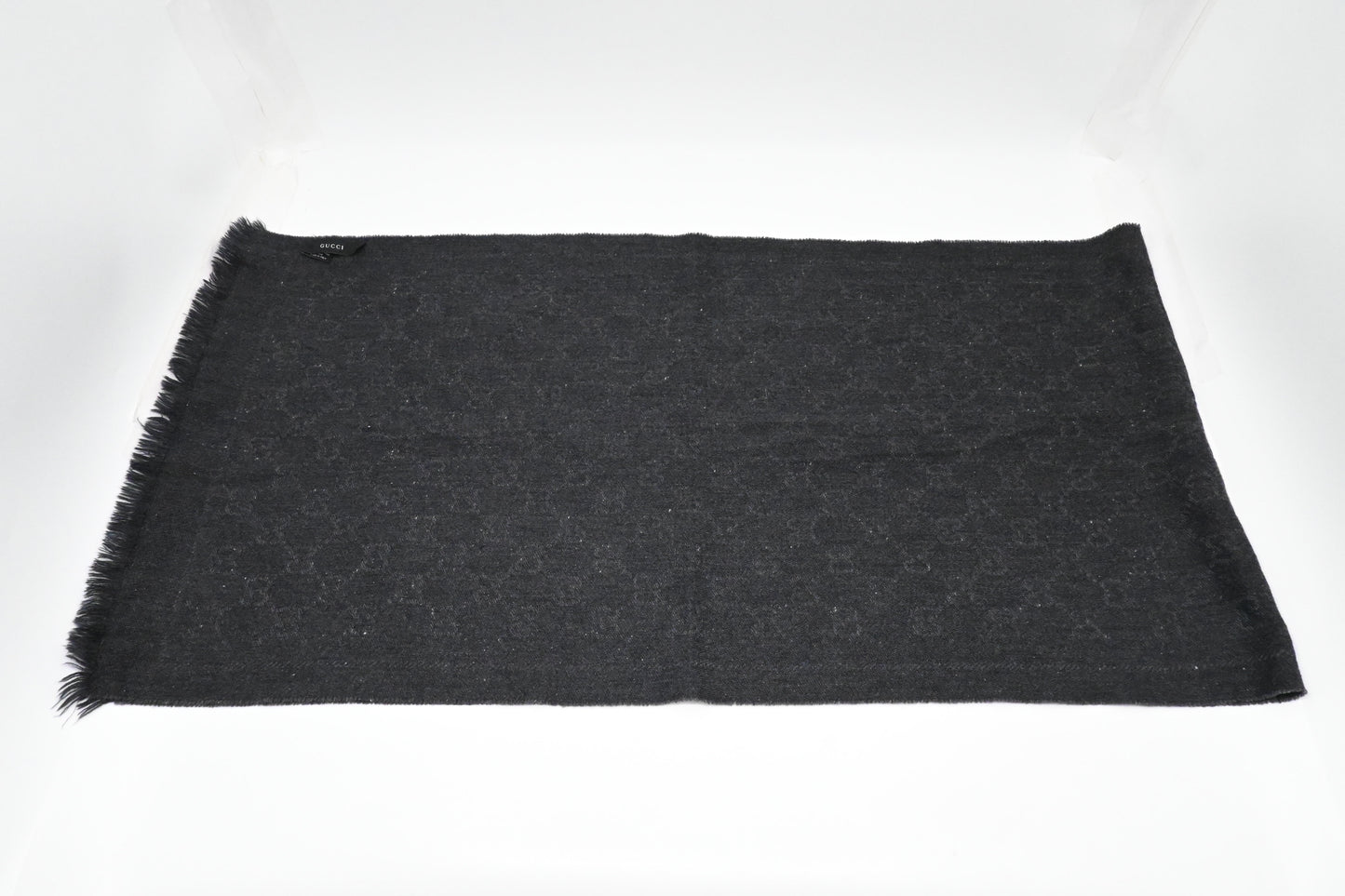 Gucci Scarf in Gray Wool
