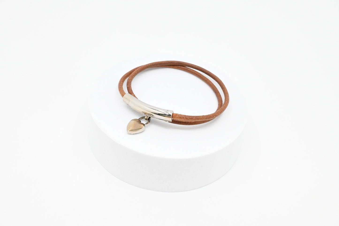 Hermes Heart-Lock Bracelet