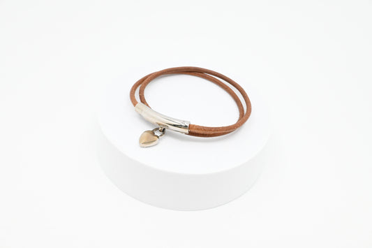Hermes Heart-Lock Bracelet
