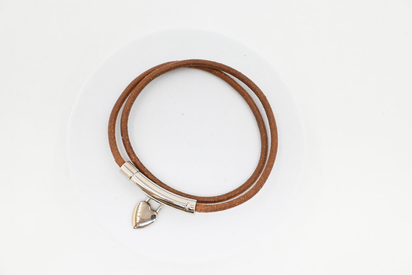 Hermes Heart-Lock Bracelet