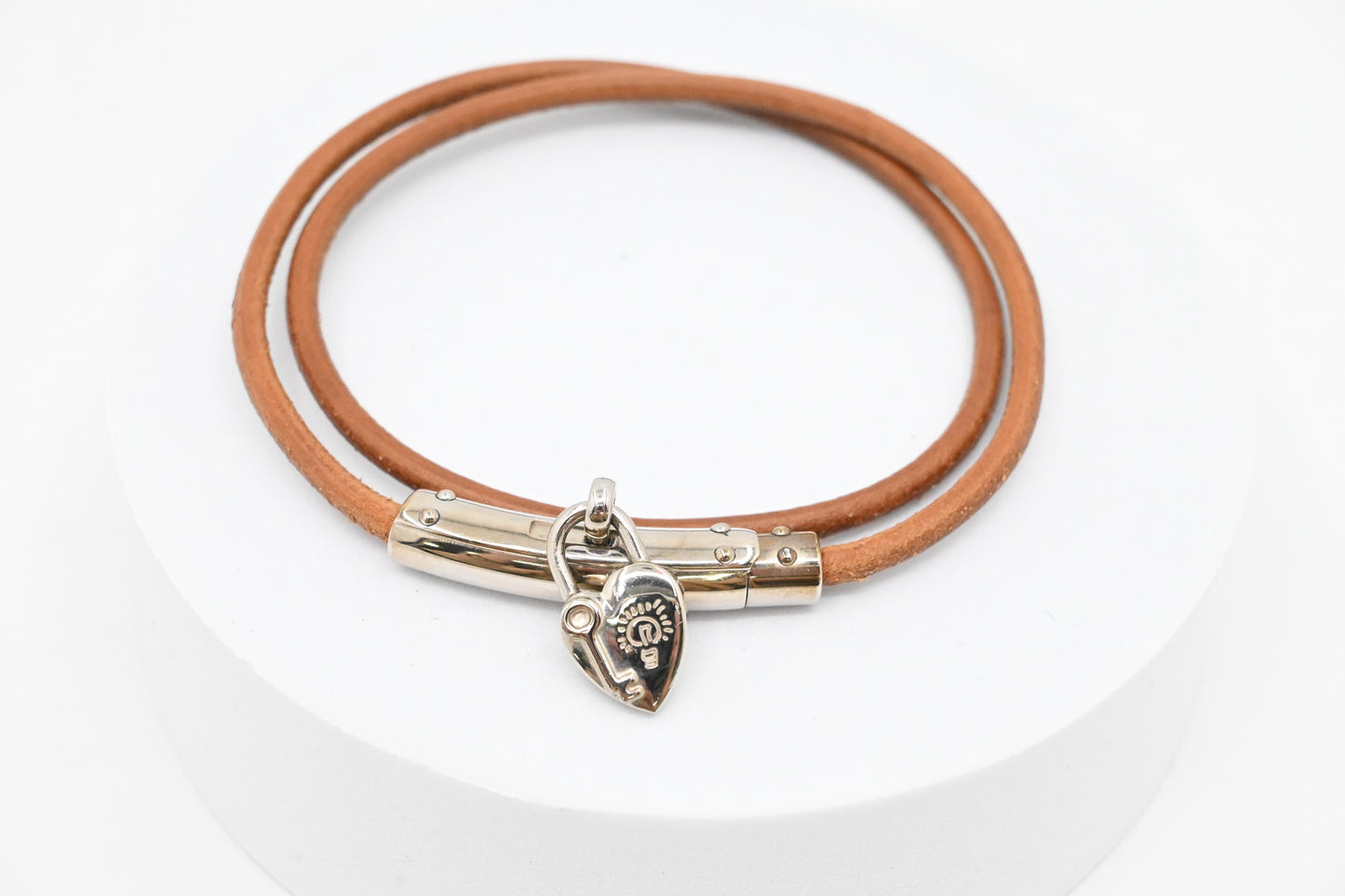 Hermes Heart-Lock Bracelet