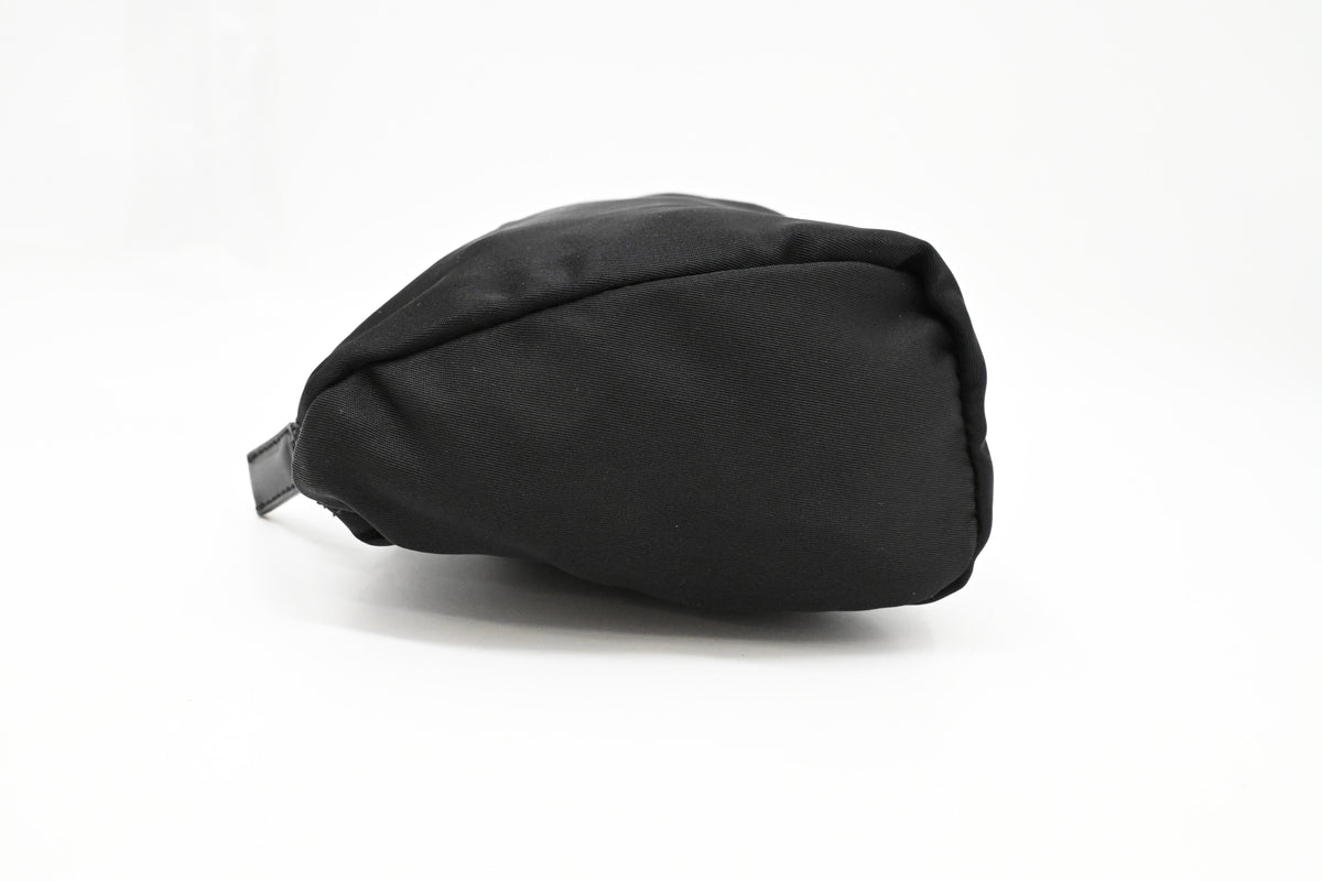 Prada Pouch in Black Nylon Canvas