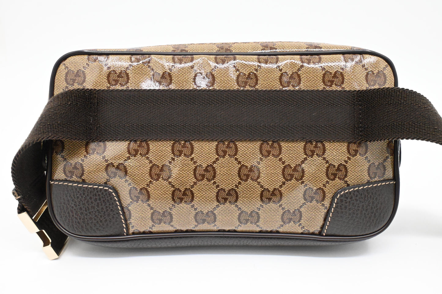 Gucci Bumbag in Brown Crystal GG Canvas