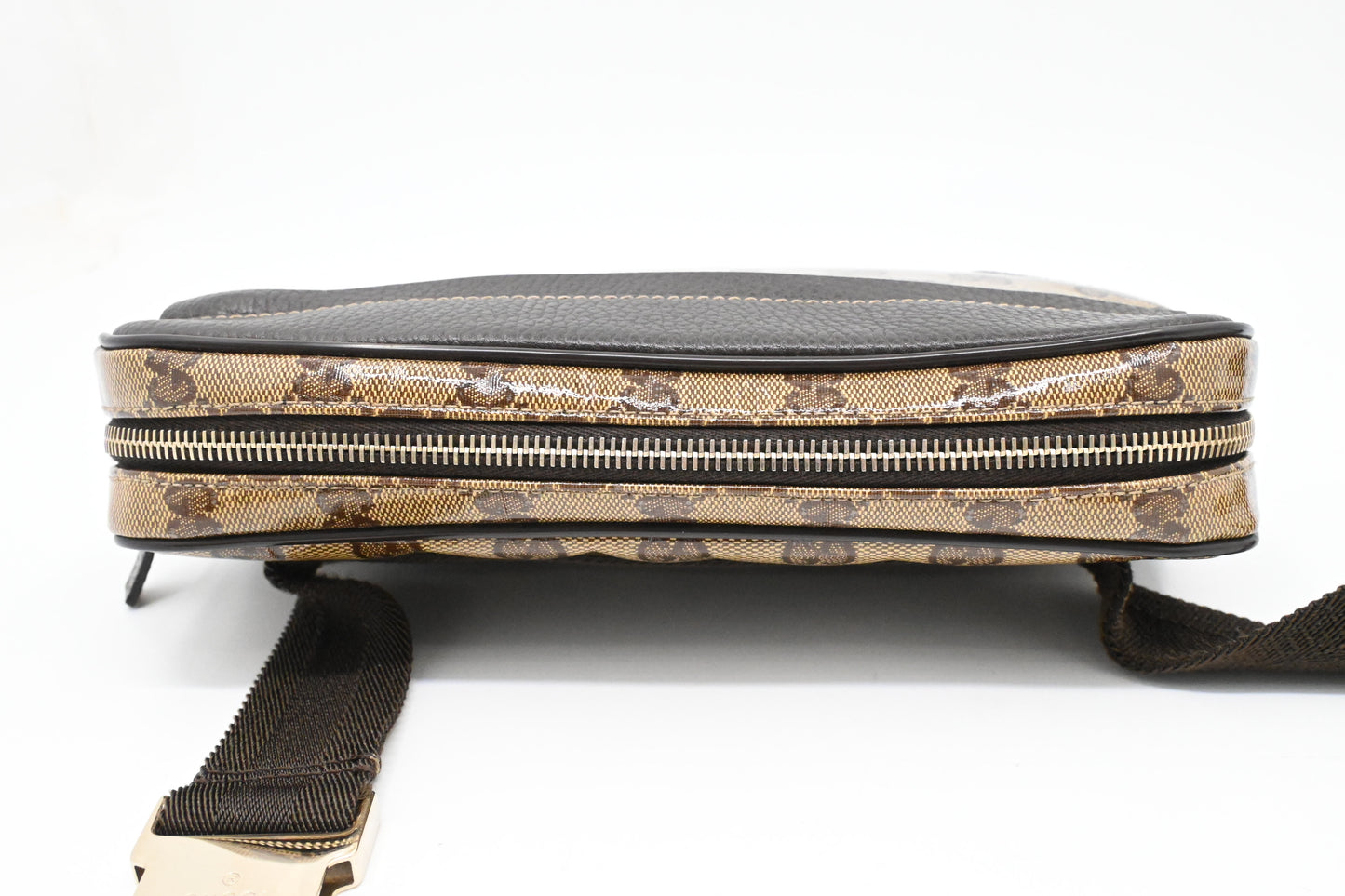 Gucci Bumbag in Brown Crystal GG Canvas