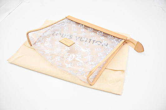 Louis Vuitton Poche Toilette in Clear Vinyl