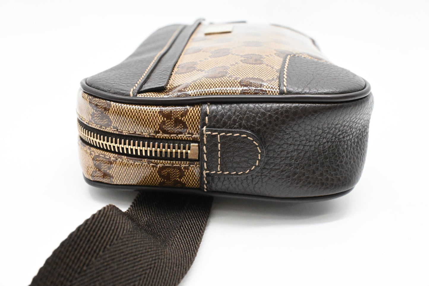 Gucci Bumbag in Brown Crystal GG Canvas