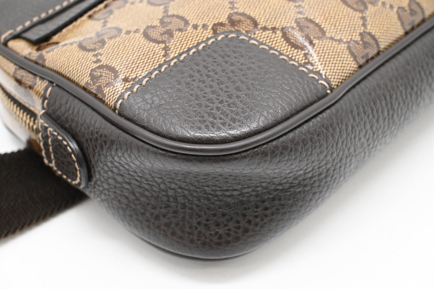 Gucci Bumbag in Brown Crystal GG Canvas