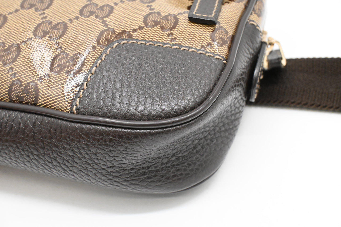 Gucci Bumbag in Brown Crystal GG Canvas