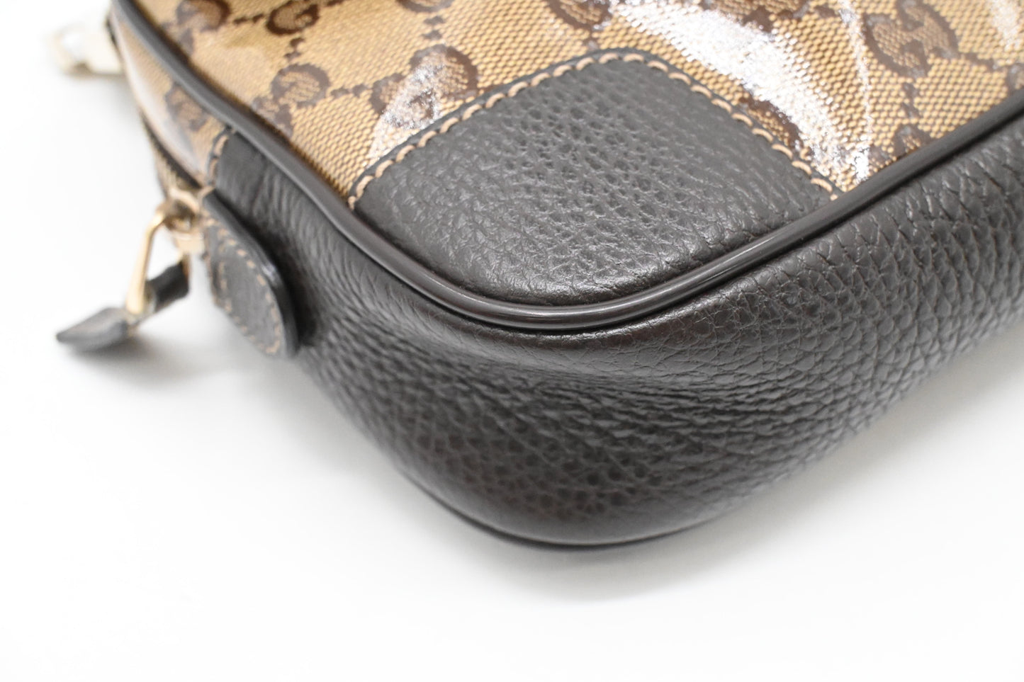 Gucci Bumbag in Brown Crystal GG Canvas