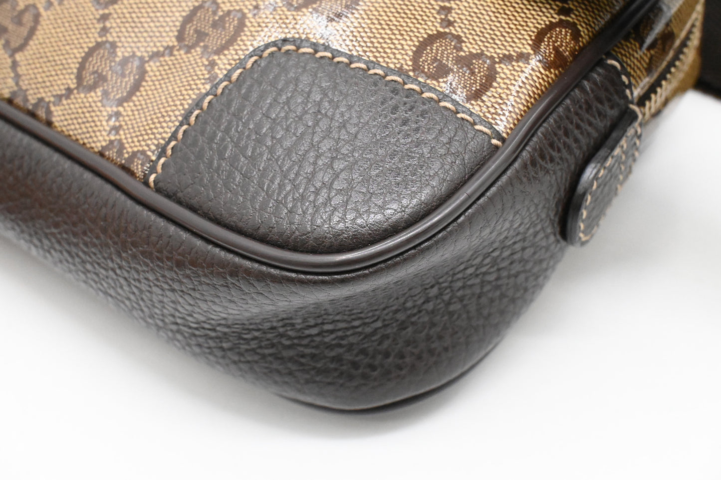 Gucci Bumbag in Brown Crystal GG Canvas