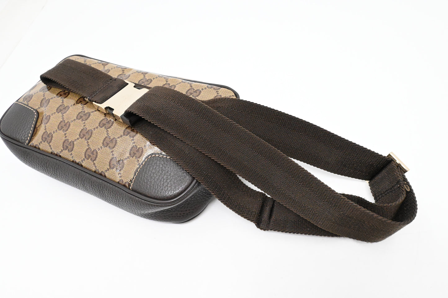 Gucci Bumbag in Brown Crystal GG Canvas