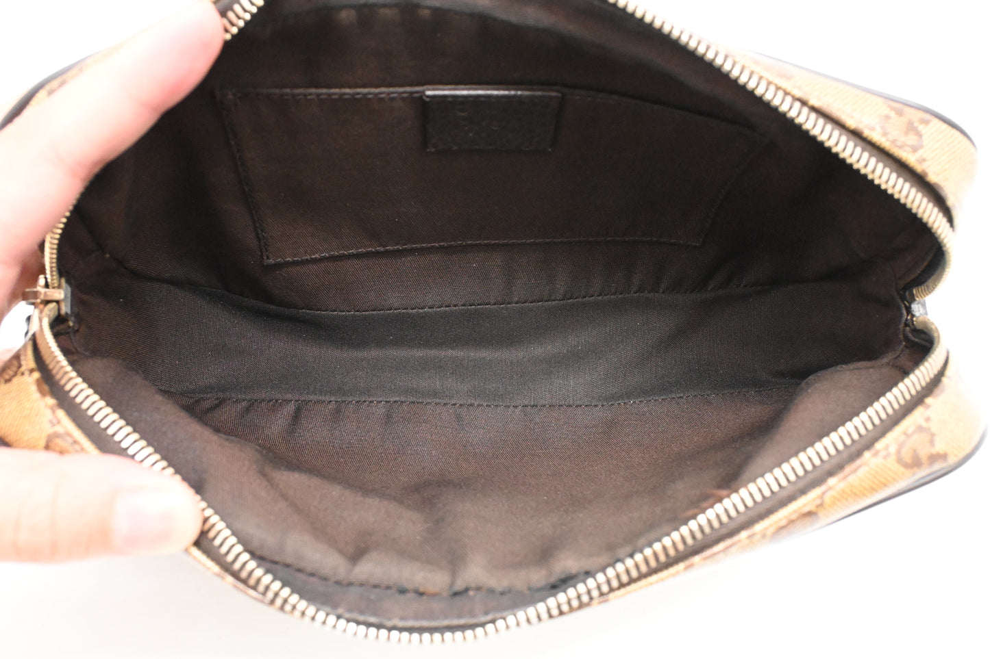 Gucci Bumbag in Brown Crystal GG Canvas