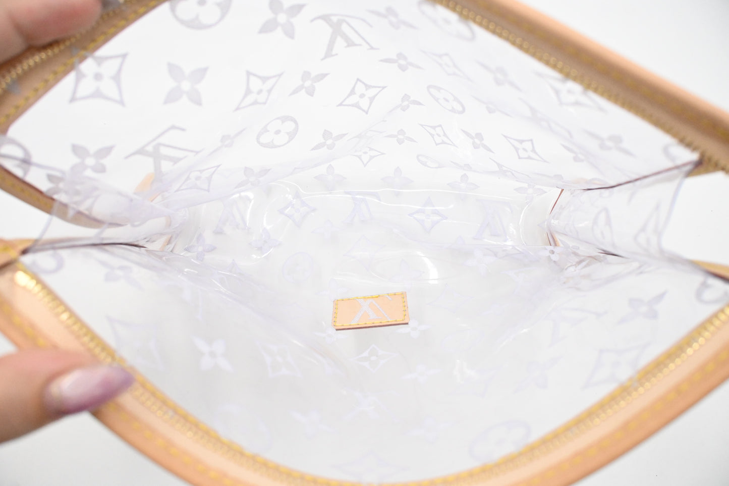 Louis Vuitton Poche Toilette in Clear Vinyl