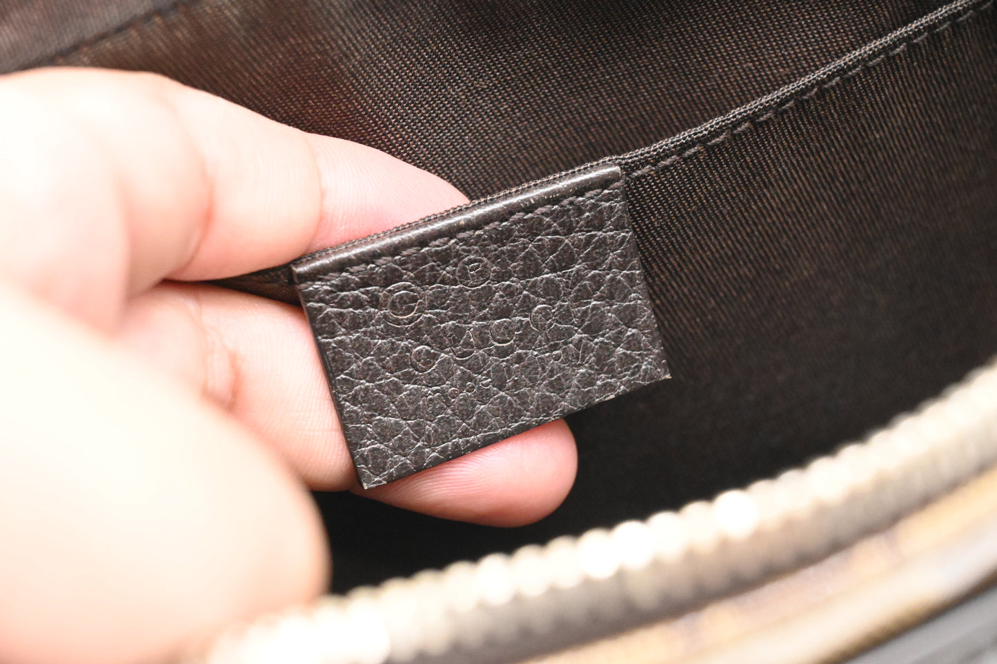 Gucci Bumbag in Brown Crystal GG Canvas