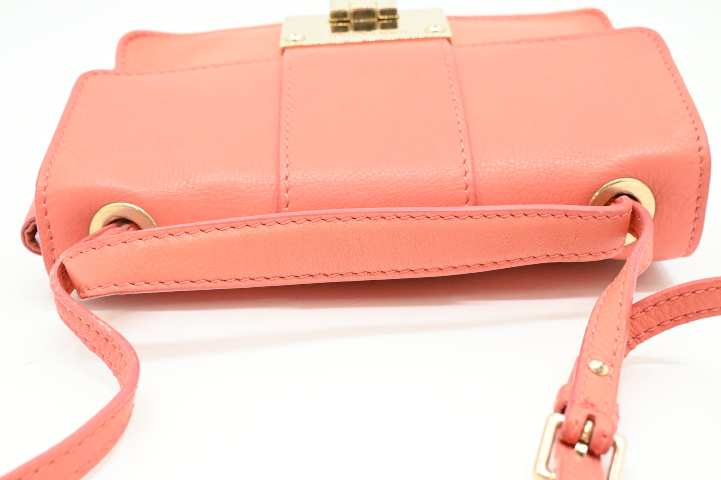 Jimmy Choo Rebel Crossbody Bag in Pink Leather