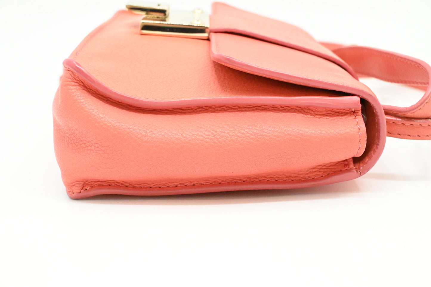 Jimmy Choo Rebel Crossbody Bag in Pink Leather
