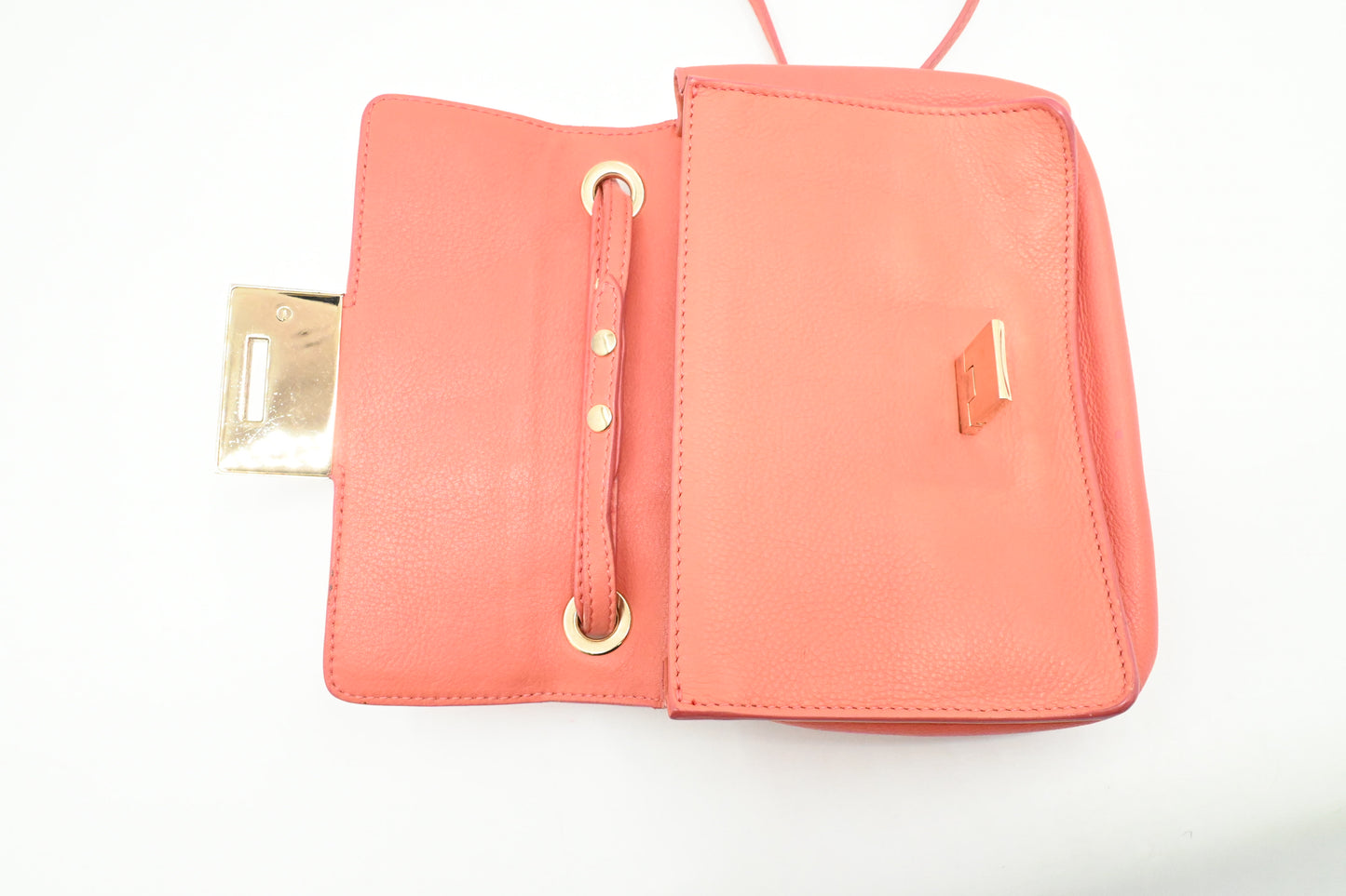 Jimmy Choo Rebel Crossbody Bag in Pink Leather