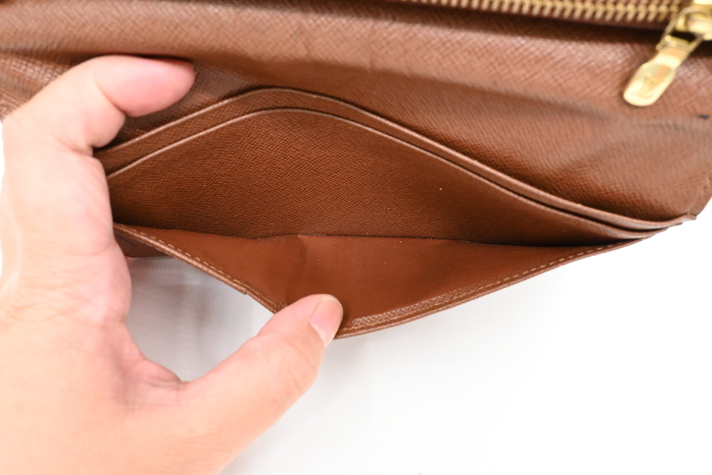 Louis Vuitton Brazza Wallet in Monogram Canvas