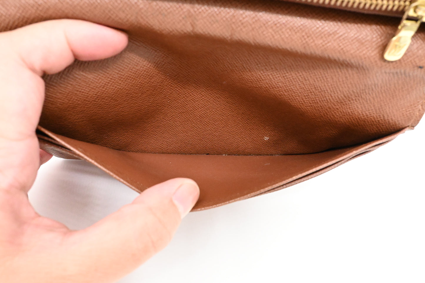 Louis Vuitton Brazza Wallet in Monogram Canvas