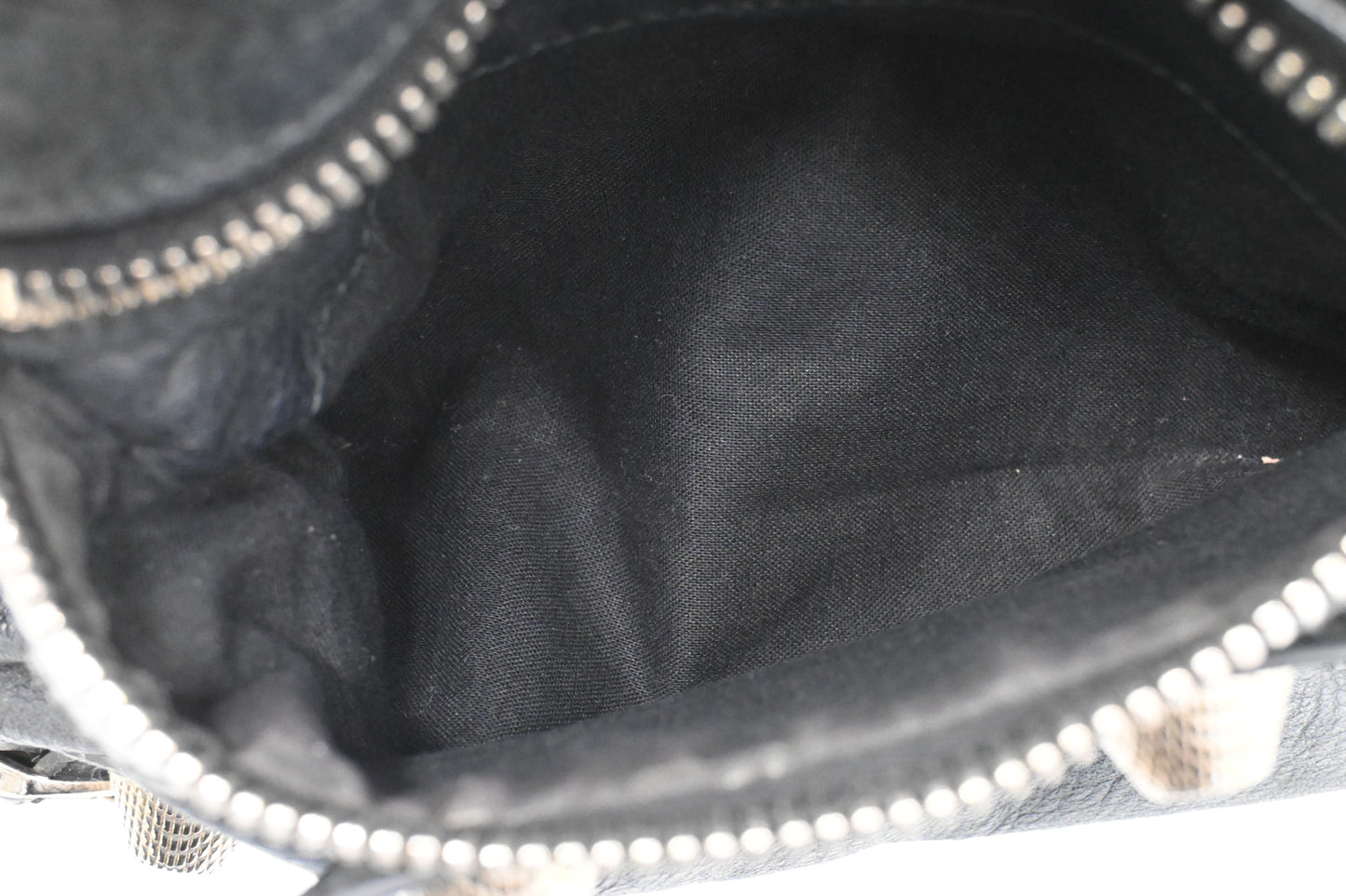 Balenciaga Giant Velo in Dark Blue Leather