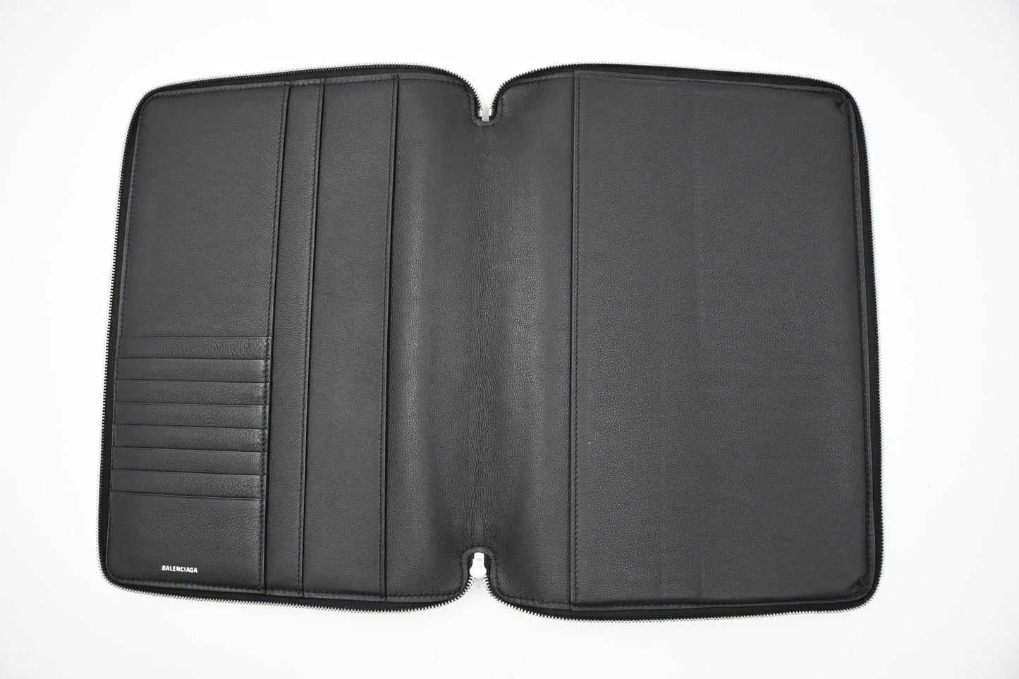 Balenciaga Tablet Case in Black Leather