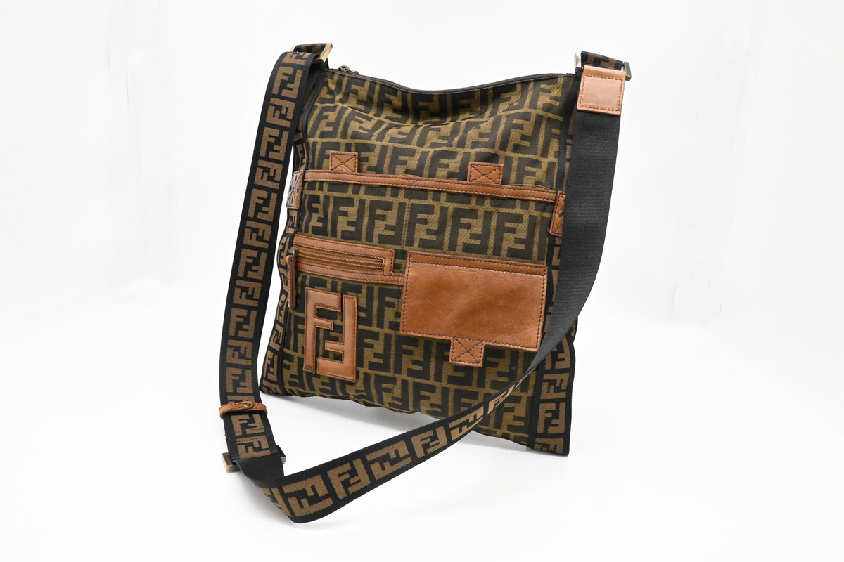 Fendi Crossbody in Zucca Canvas