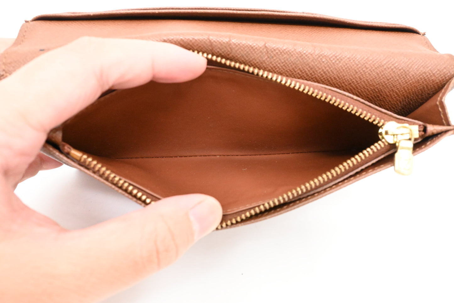 Louis Vuitton Brazza Wallet in Monogram Canvas
