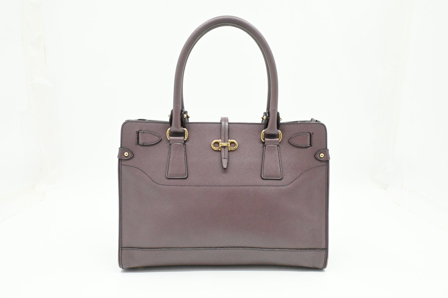 Ferragamo Handbag in Light Purple Leather