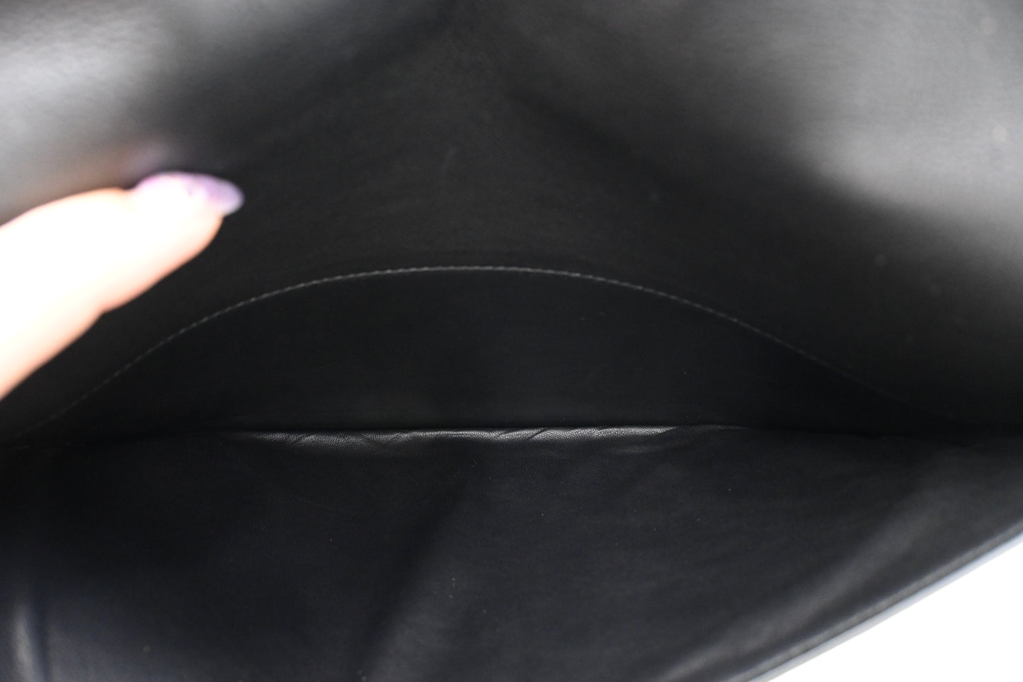 Balenciaga Tablet Case in Black Leather
