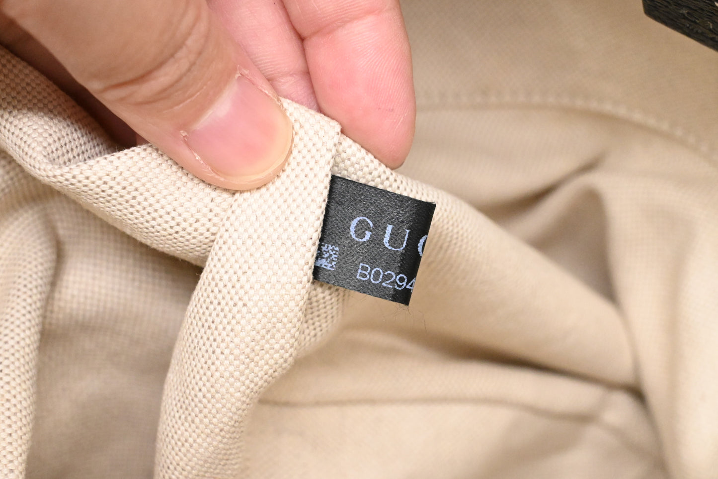 Gucci Backpack in GG Blue Velvet