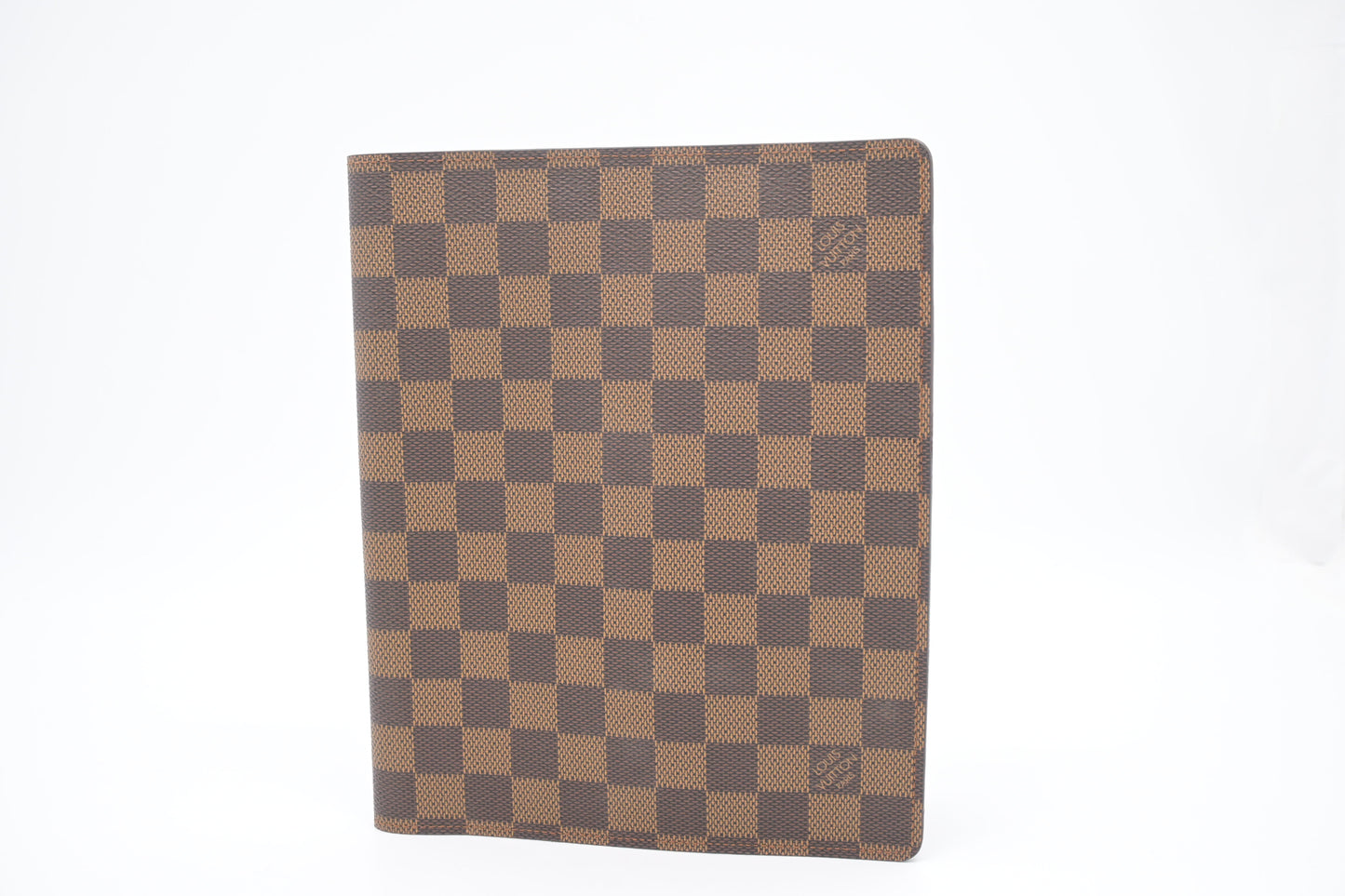 Louis Vuitton Agenda Cover in Damier Ebene Canvas