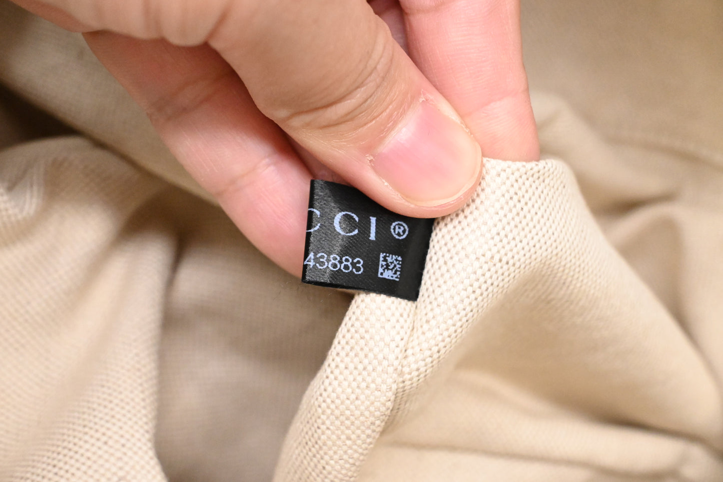 Gucci Backpack in GG Blue Velvet