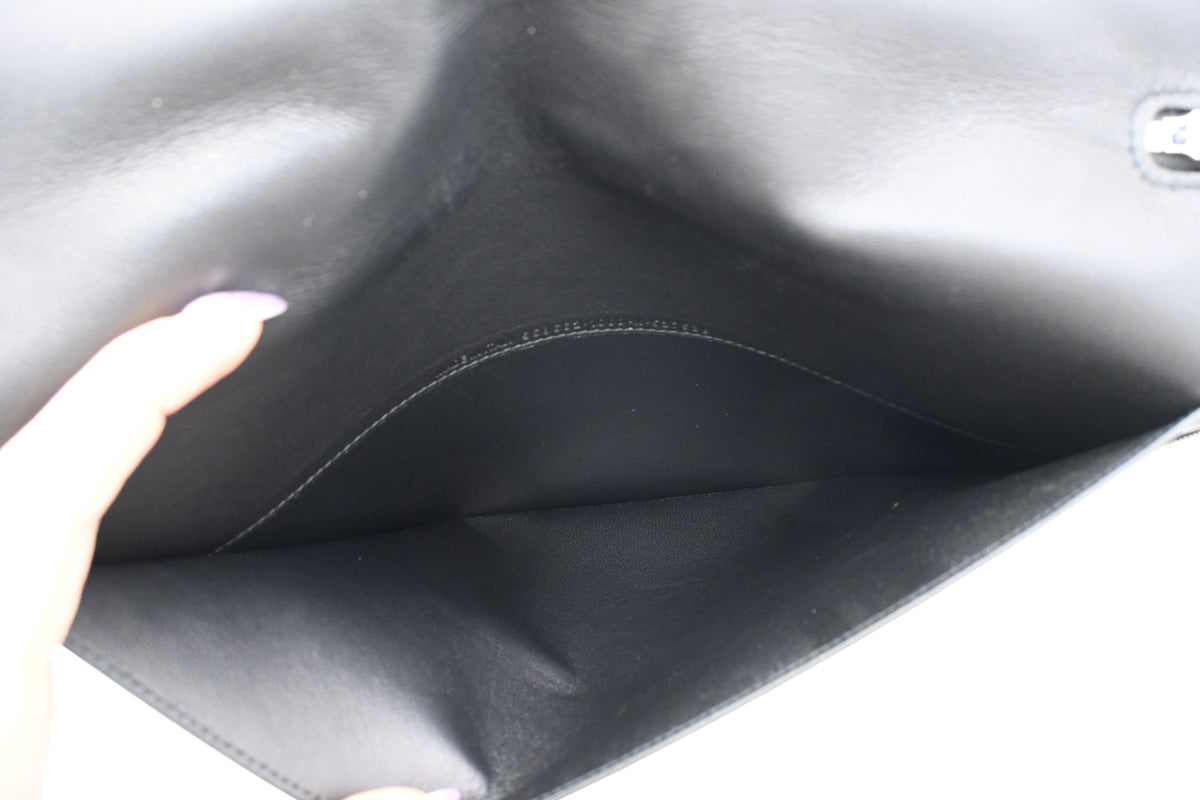 Balenciaga Tablet Case in Black Leather