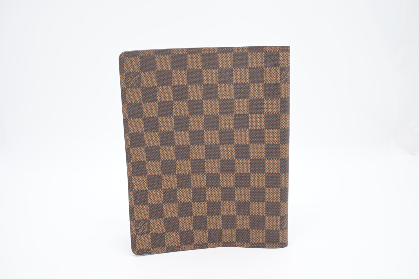 Louis Vuitton Agenda Cover in Damier Ebene Canvas