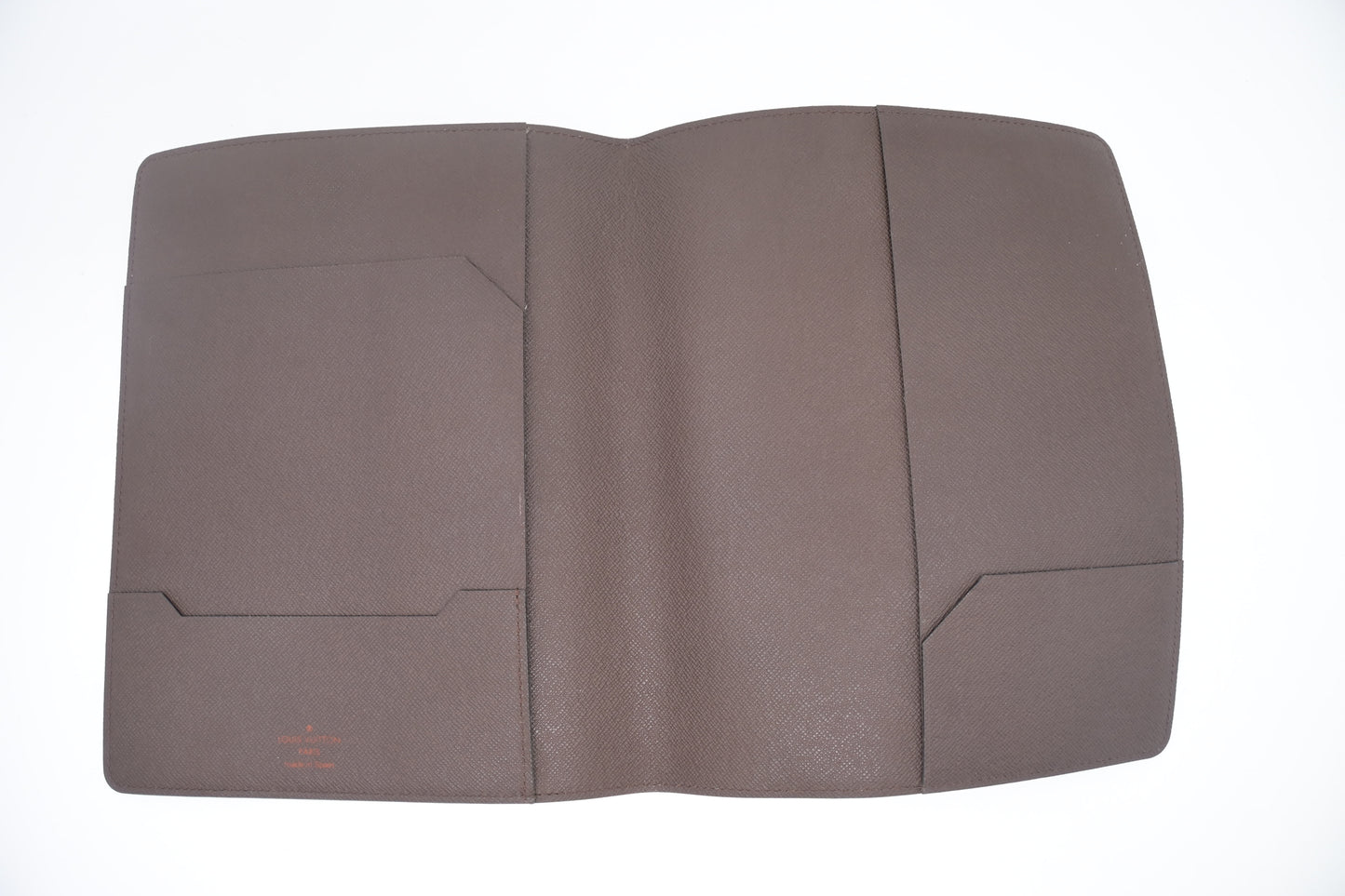 Louis Vuitton Agenda Cover in Damier Ebene Canvas