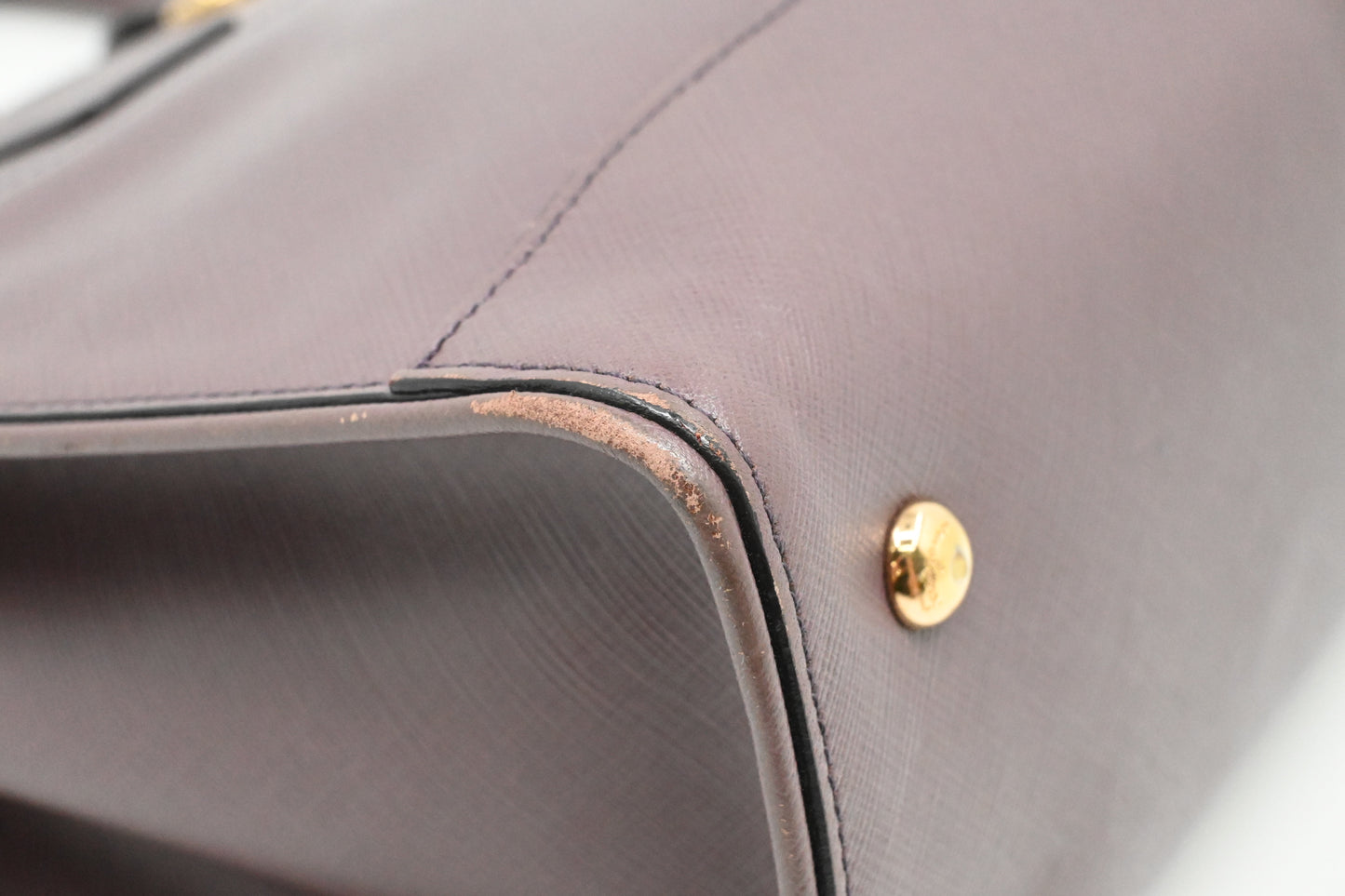Ferragamo Handbag in Light Purple Leather