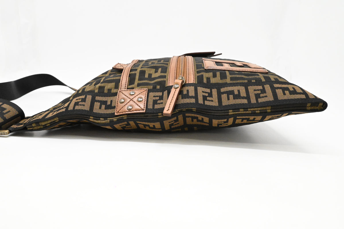 Fendi Crossbody in Zucca Canvas