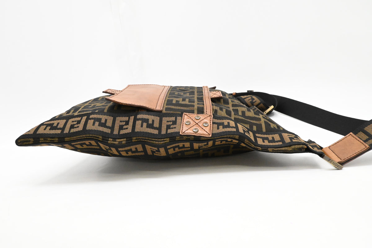 Fendi Crossbody in Zucca Canvas