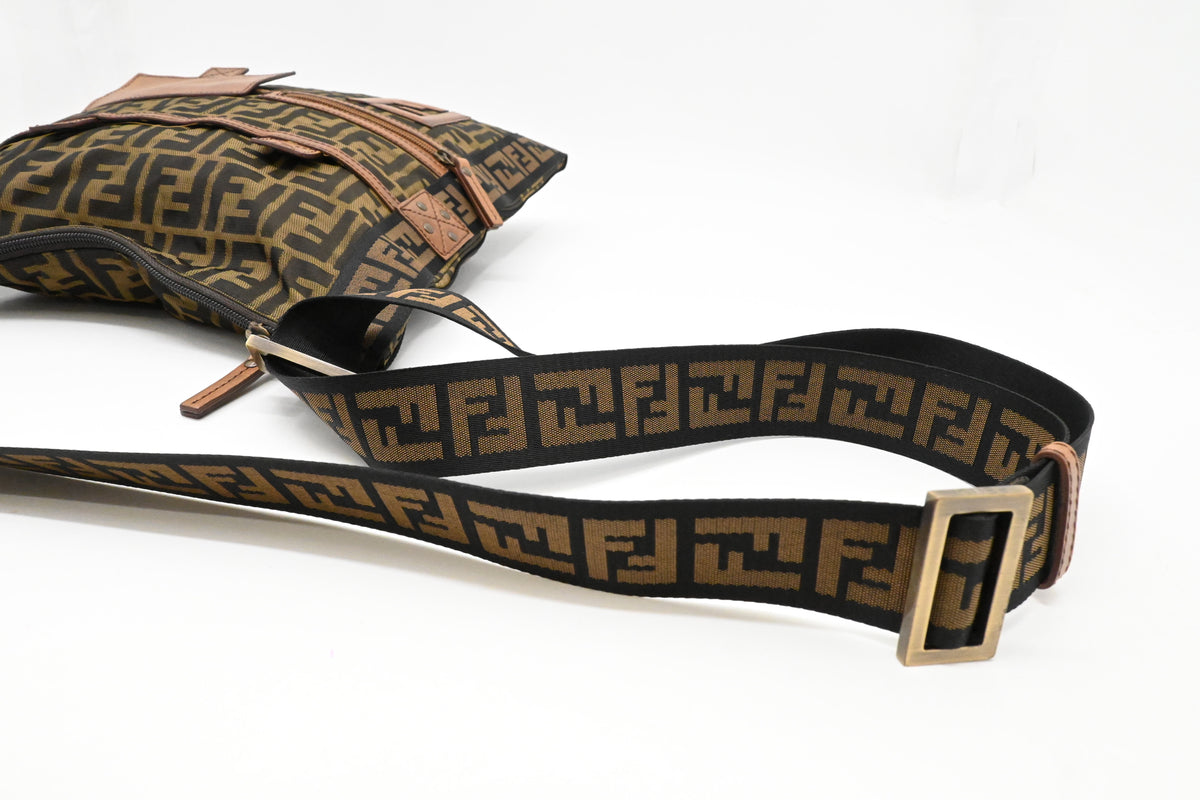 Fendi Crossbody in Zucca Canvas