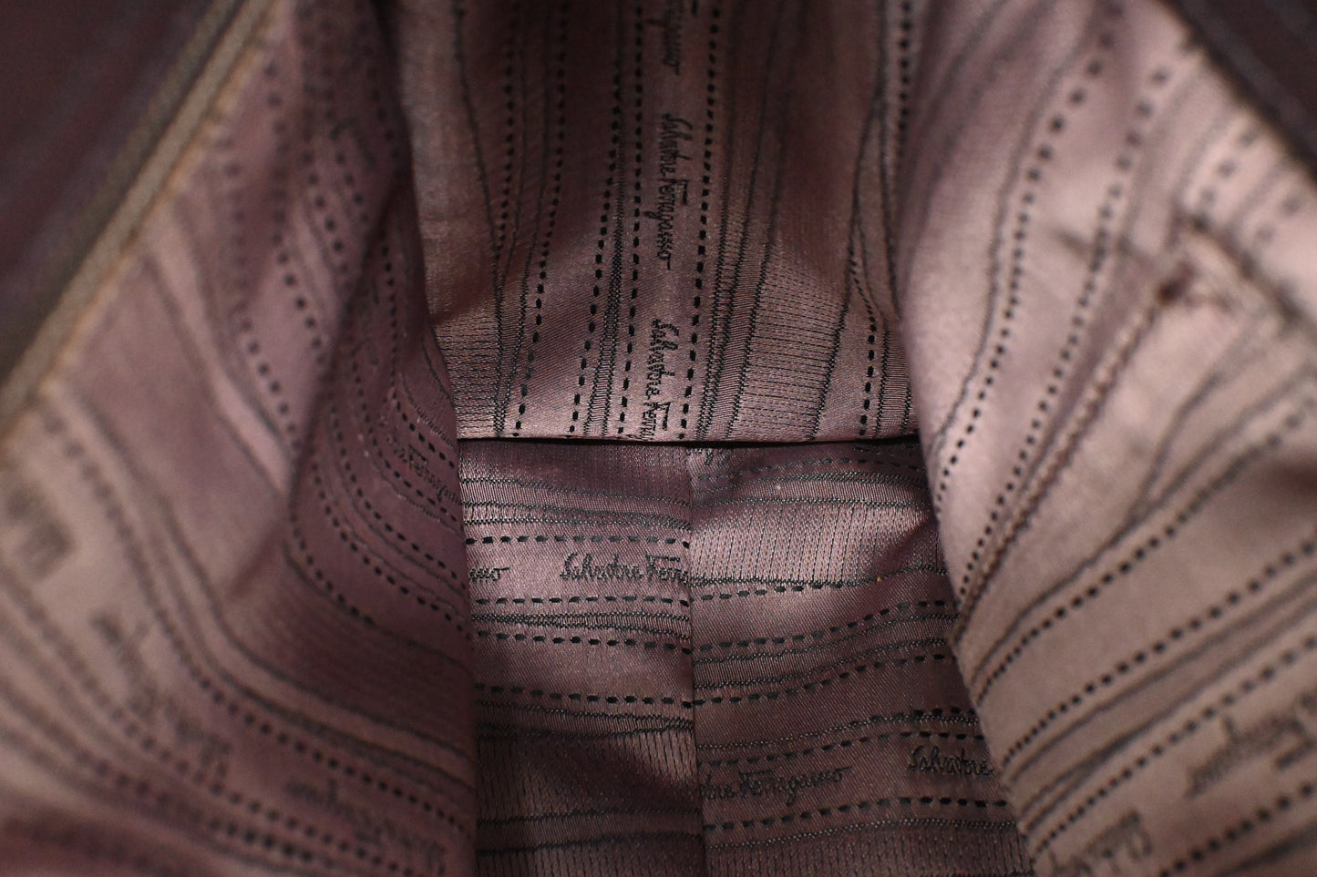Ferragamo Handbag in Light Purple Leather