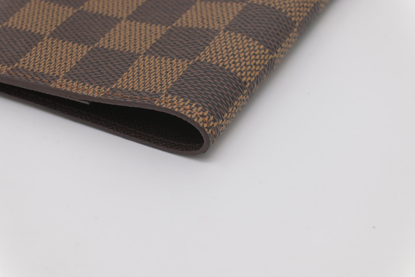 Louis Vuitton Agenda Cover in Damier Ebene Canvas